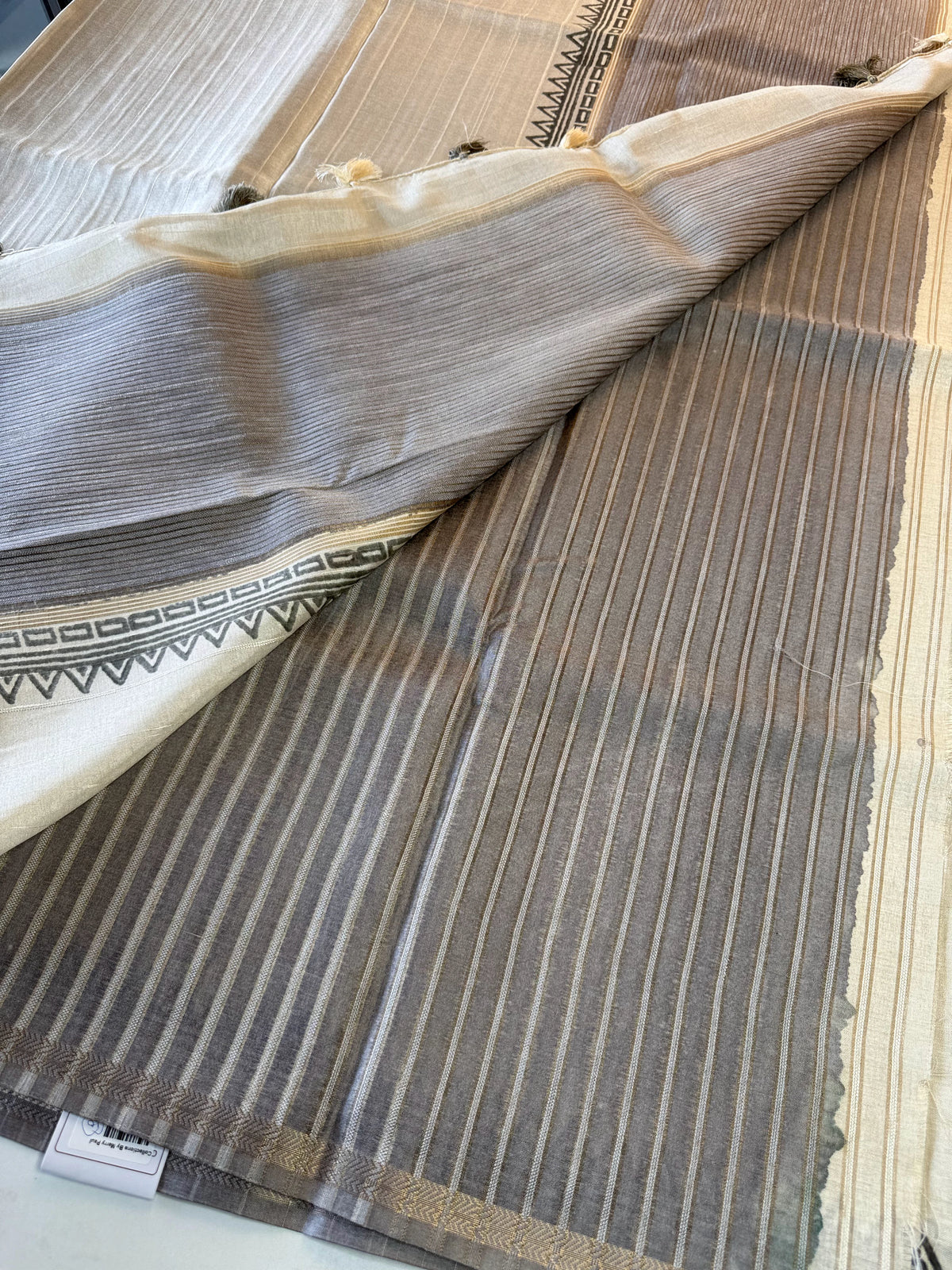 Semi Tussar Saree/ MFBP