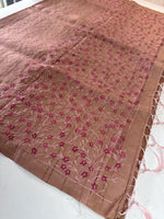 Semi Tussar Saree/ PSC21