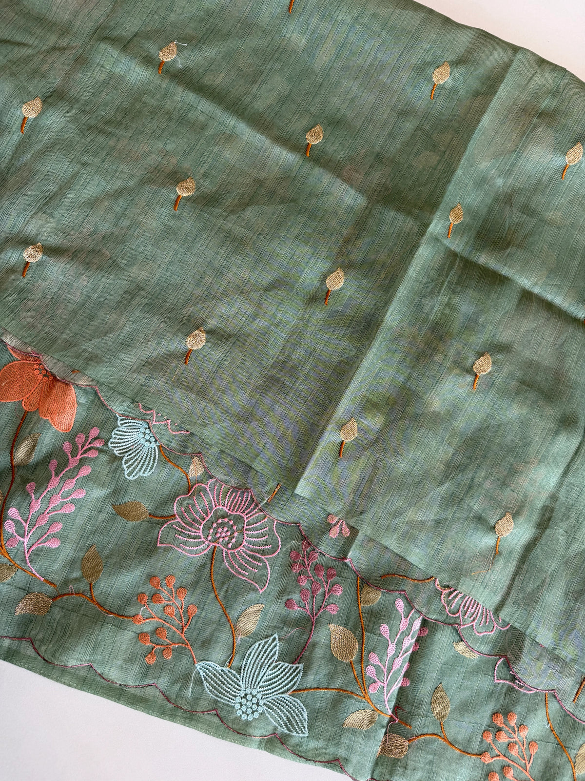 Semi jute Saree/ Kk48
