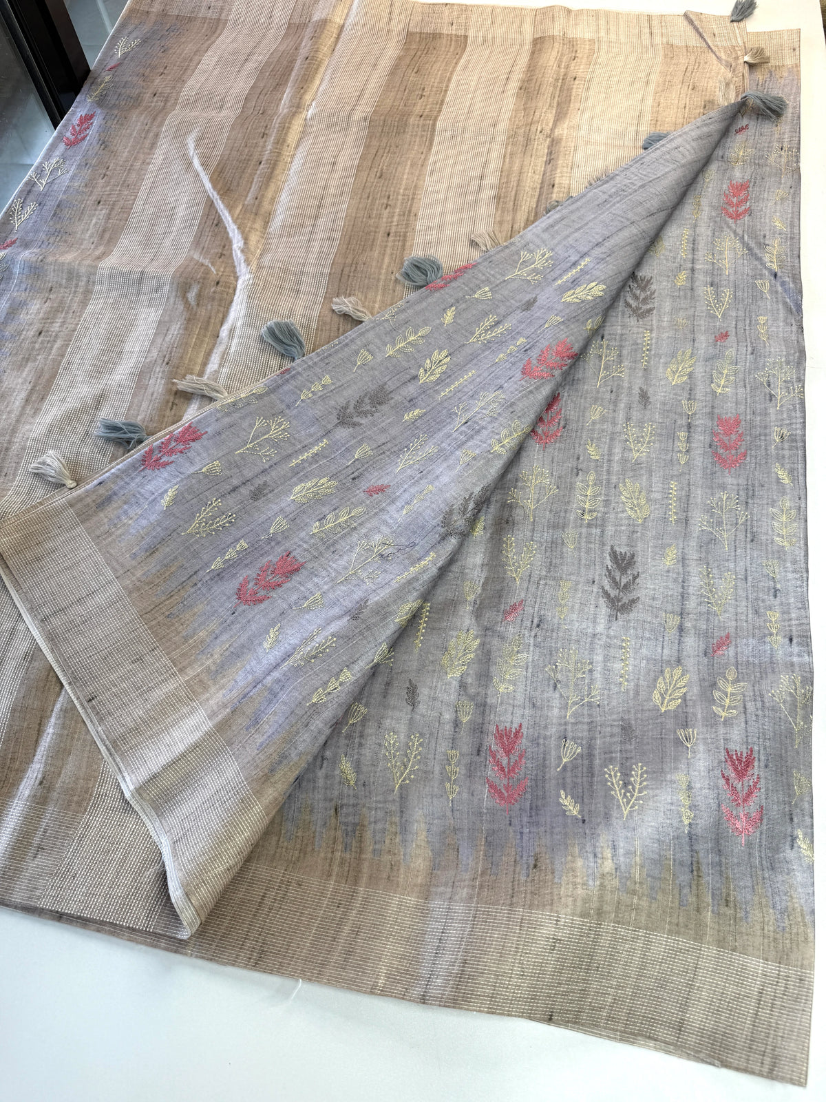 Semi Tussar Saree/ RD125