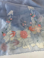 Glass Organza Saree/4435