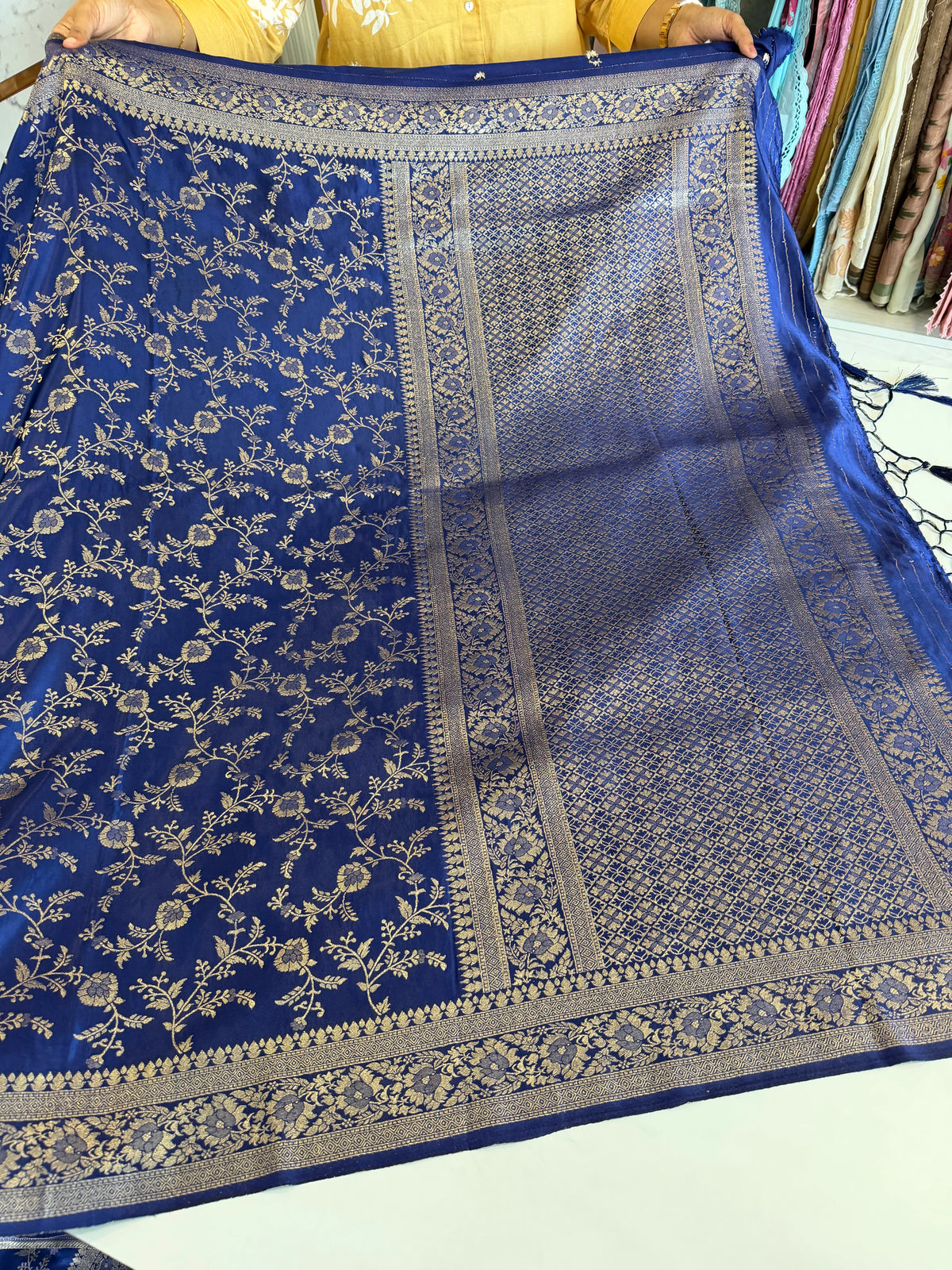 Semi silk banaras Saree/ VS66