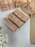 Linen cotton unstitched salwar set / NC256(A)