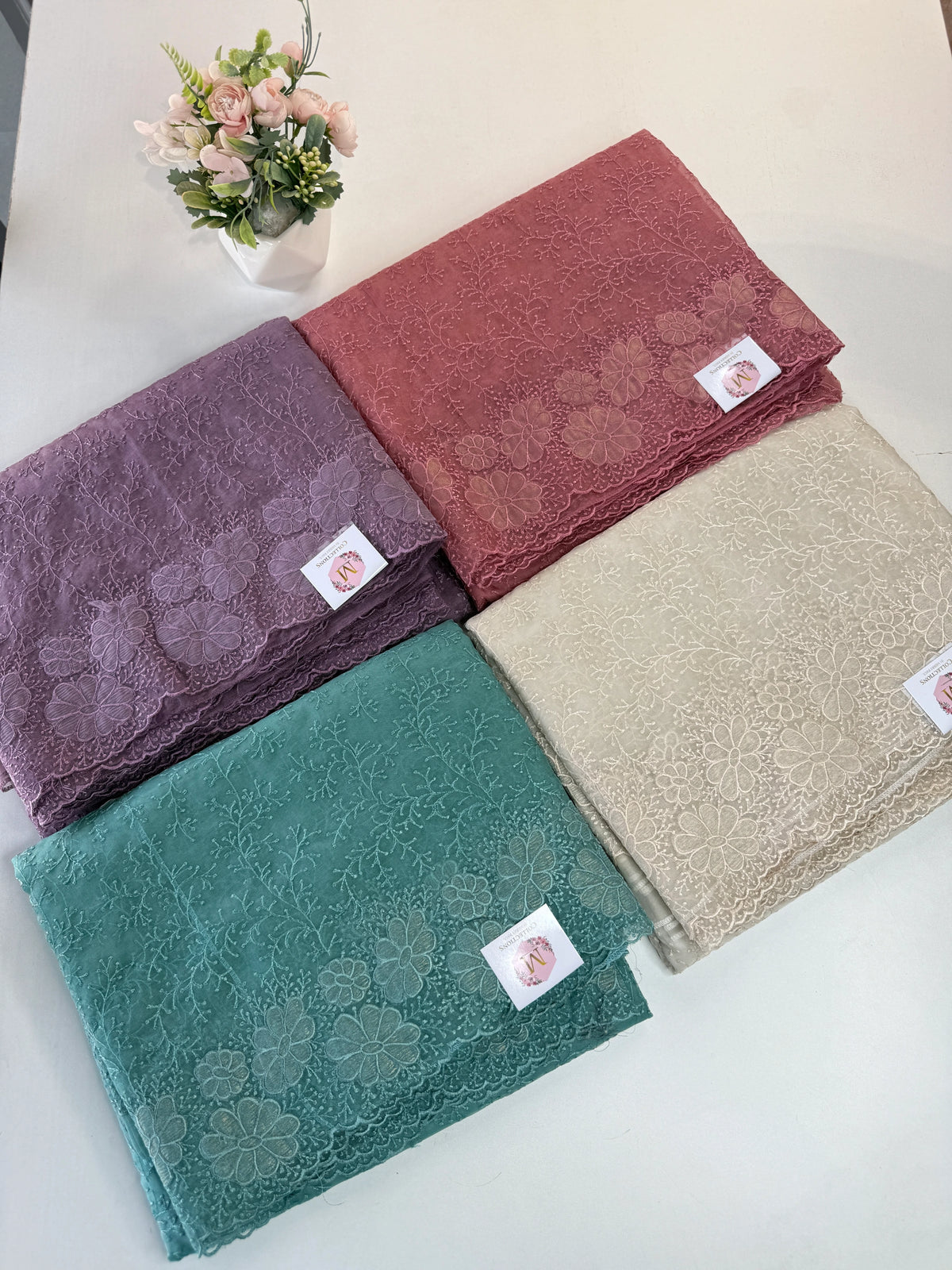 Organza Saree/ CW436