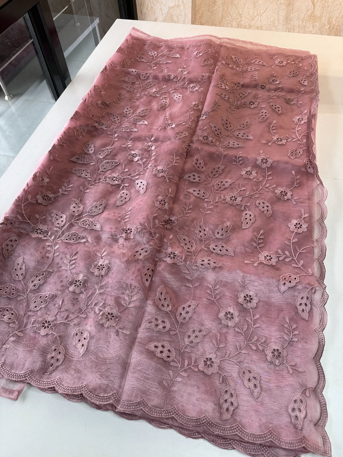 Organza Saree/GCW48