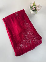 Tissue organza Saree/ HW319