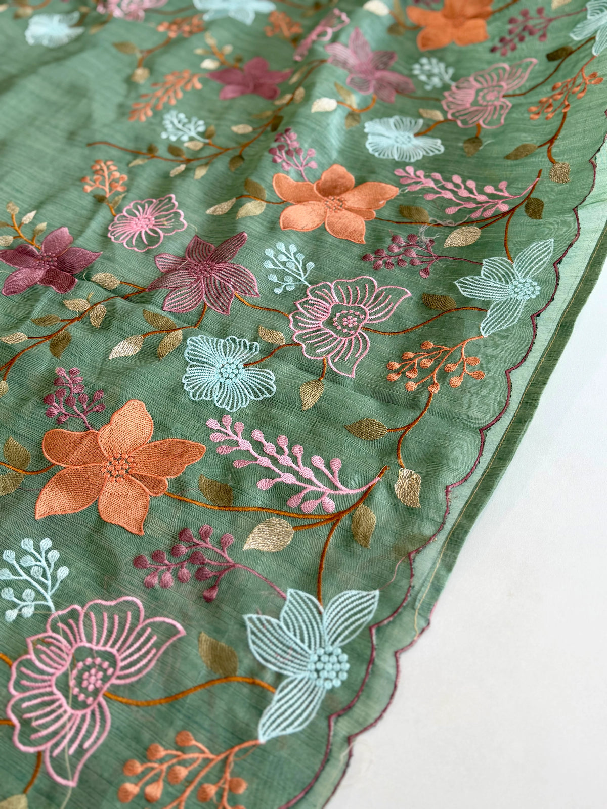 Semi jute Saree/ Kk48