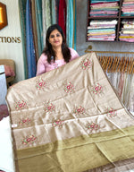 Chanderi blended saree/ KK35