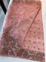 Glass Organza Saree/ WP967