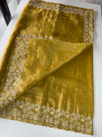 Crushed satin Organza /PN643