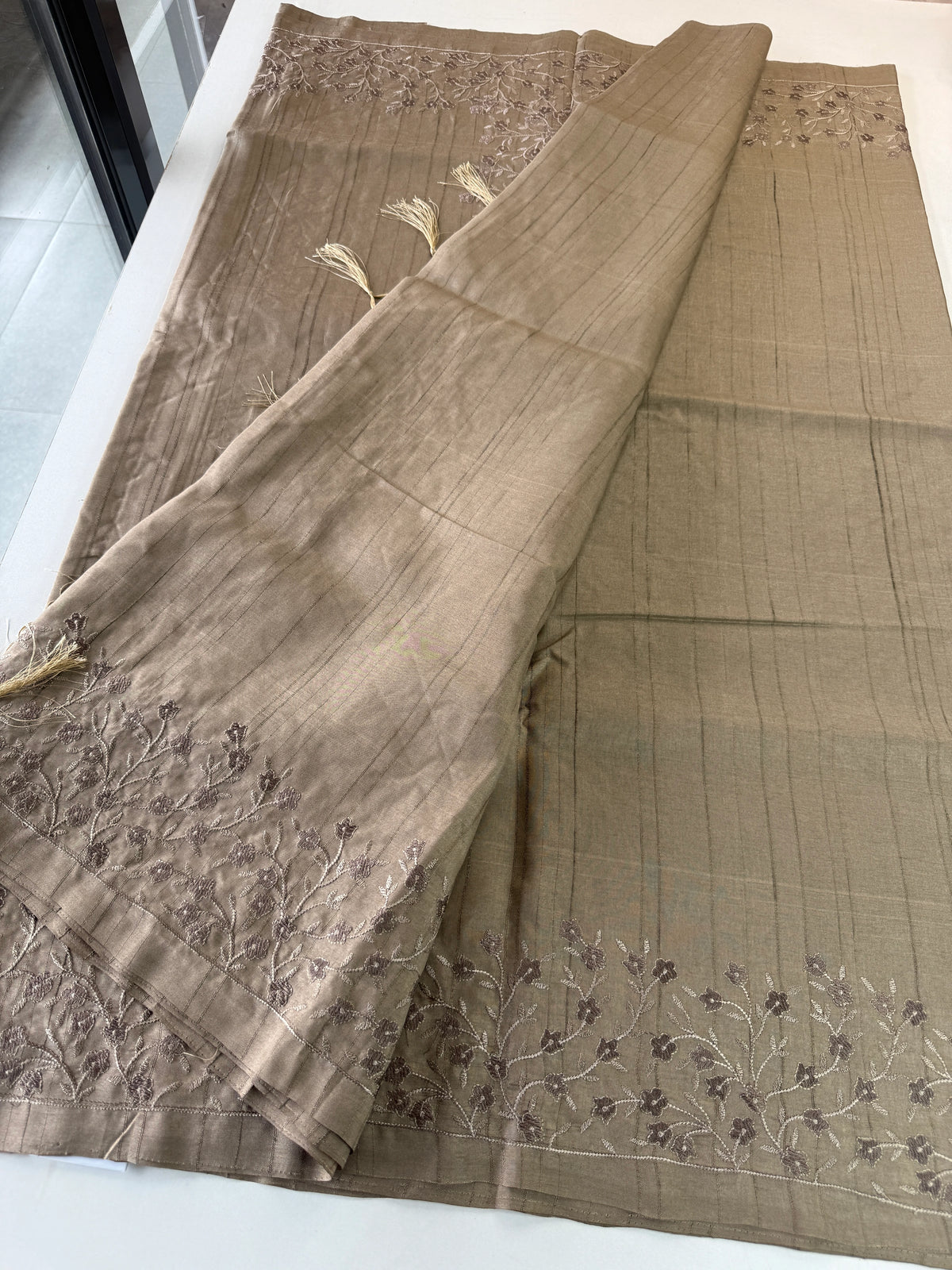 Semi Tussar Saree/ PSC21