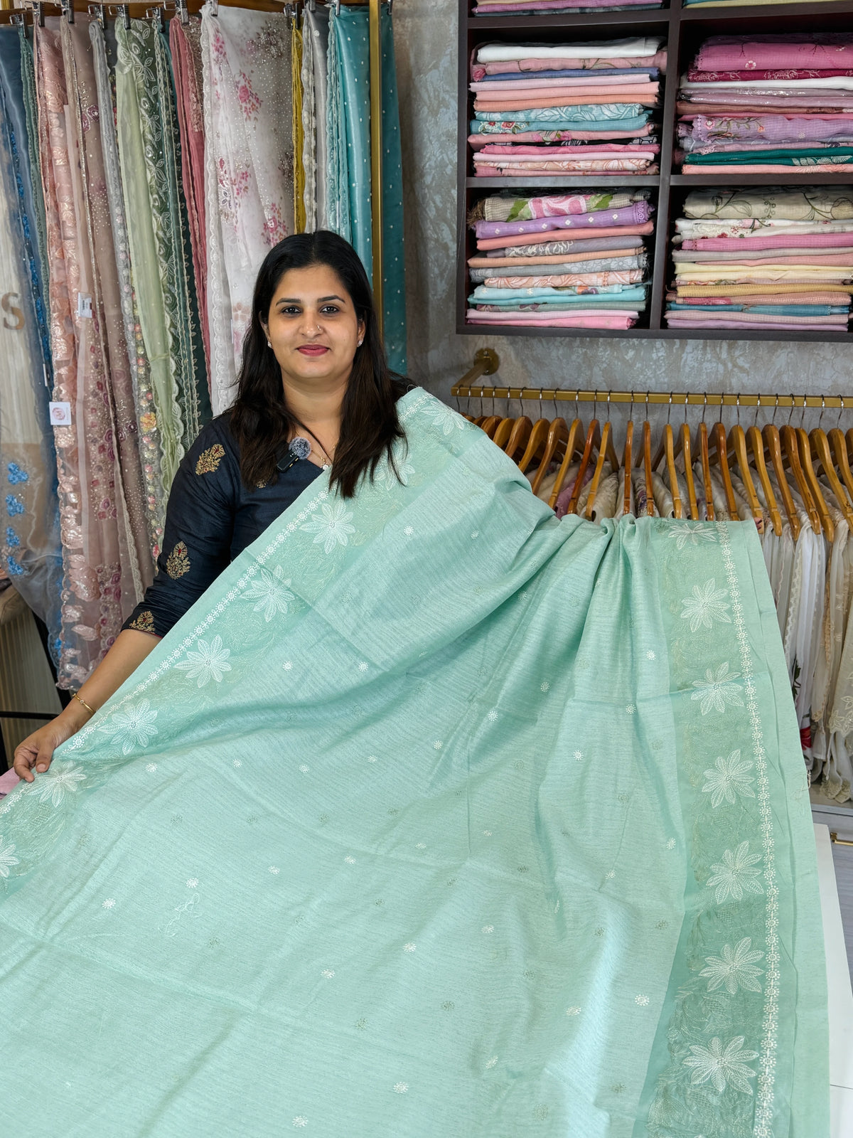 Semi jute saree/ 5163
