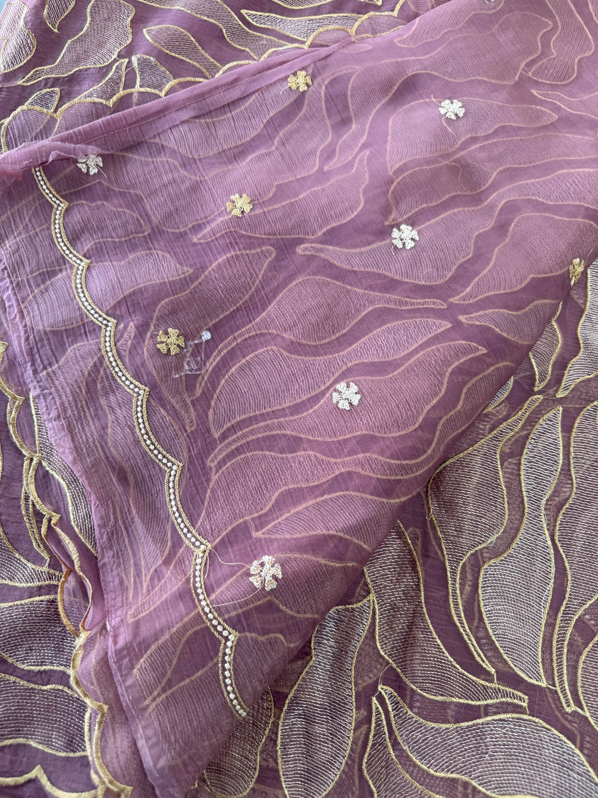 Georgette Saree/ANC49