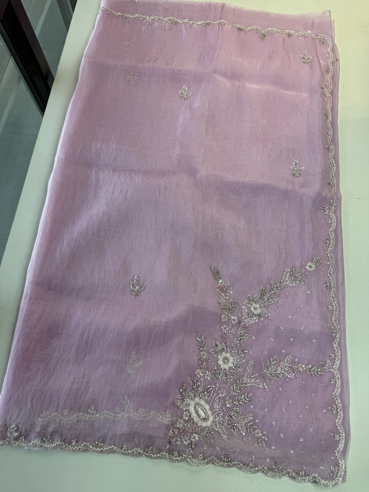 Korean Organza Saree/HW402