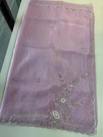 Korean Organza Saree/HW402