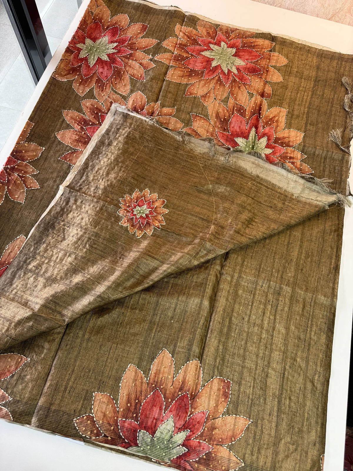 Semi silk Saree/ S1379