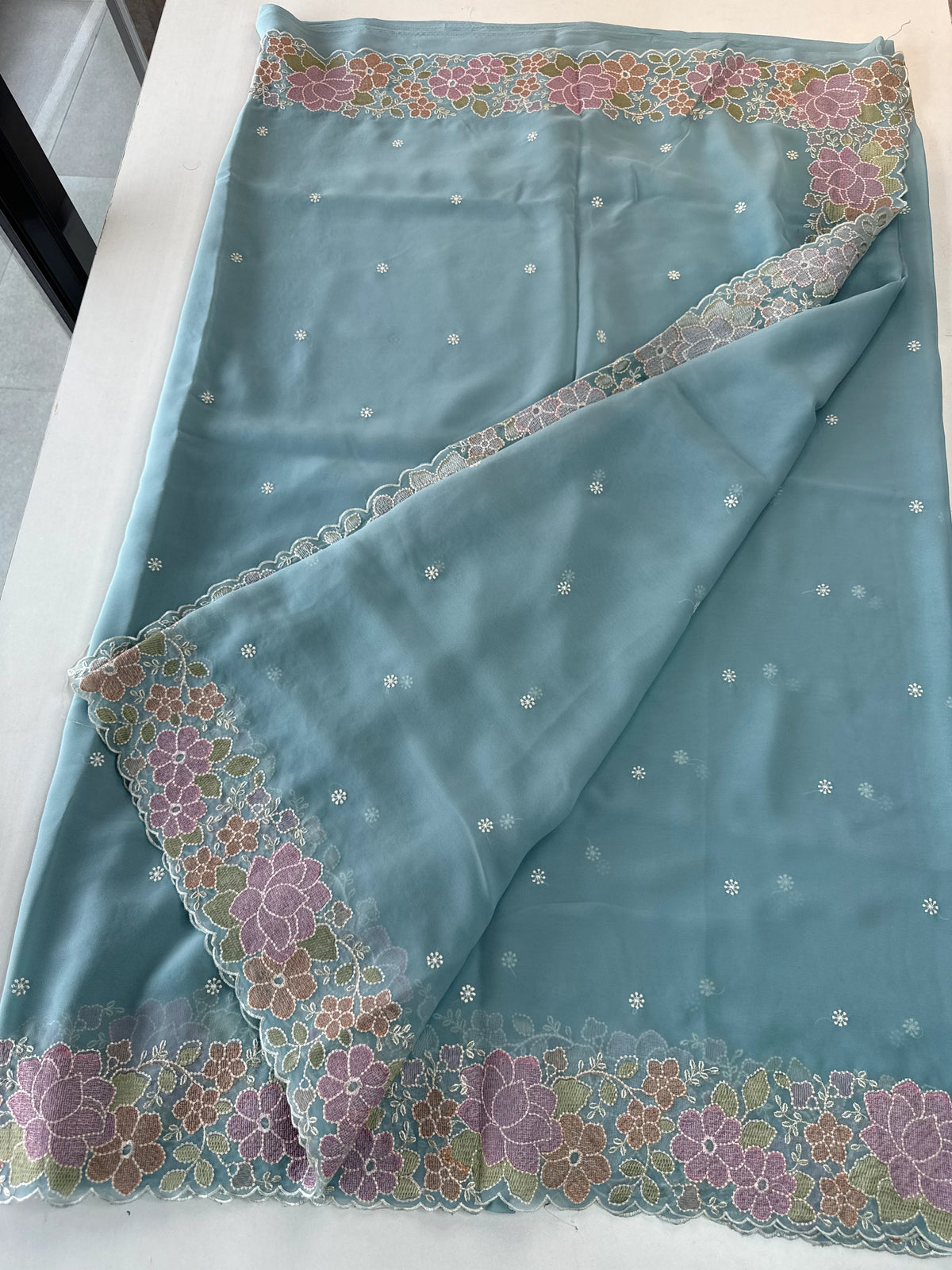 Georgette Saree/ CW325