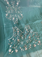 Chiffon Saree with Handowrk /Bj3140
