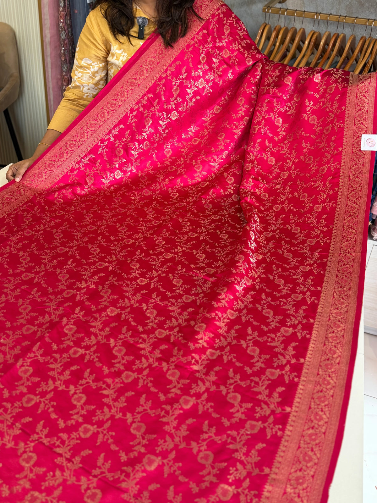 Semi silk banaras Saree/ VS66