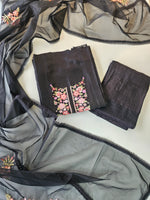 Pure Chanderi silk /U4120