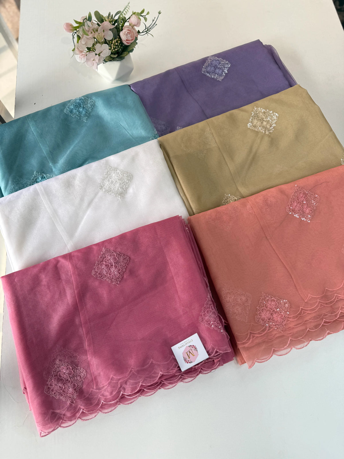 Soft Organza Saree/CW375