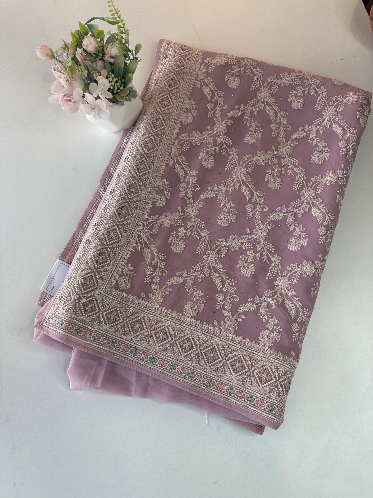 Georgette Saree/ MC17