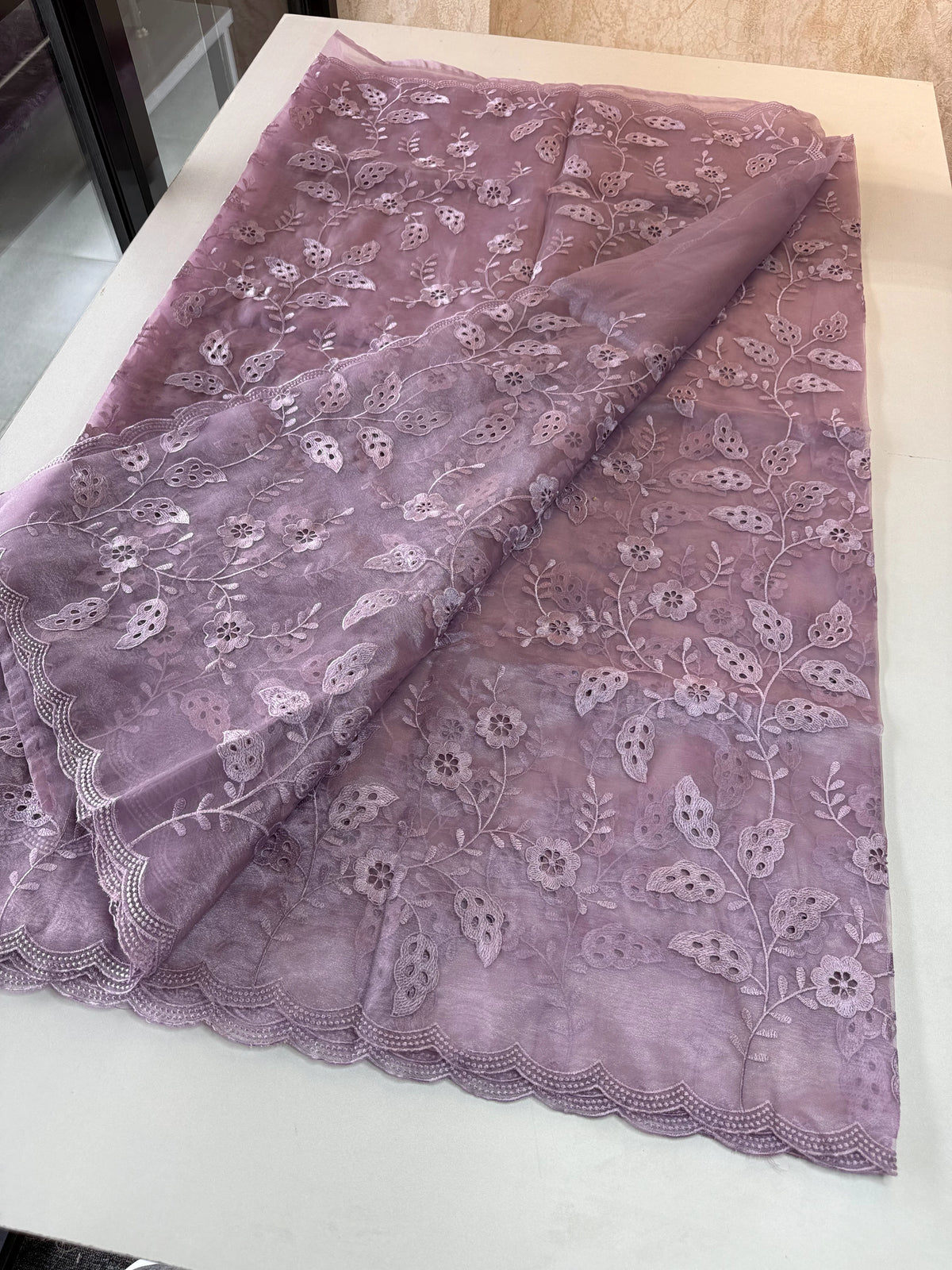 Organza Saree/GCW48