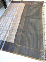 Semi Tussar saree/ D363