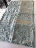 Organza foil blended Saree/ CW866