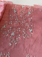 Chiffon Saree with Handowrk /Bj3140