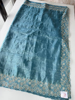 Crushed satin Organza /PN643