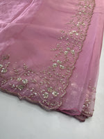 Soft organza party wear Saree/ HW115