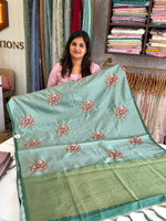 Chanderi blended saree/ KK35