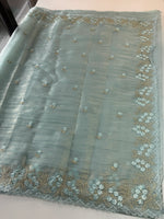 Organza blended saree/ BL924