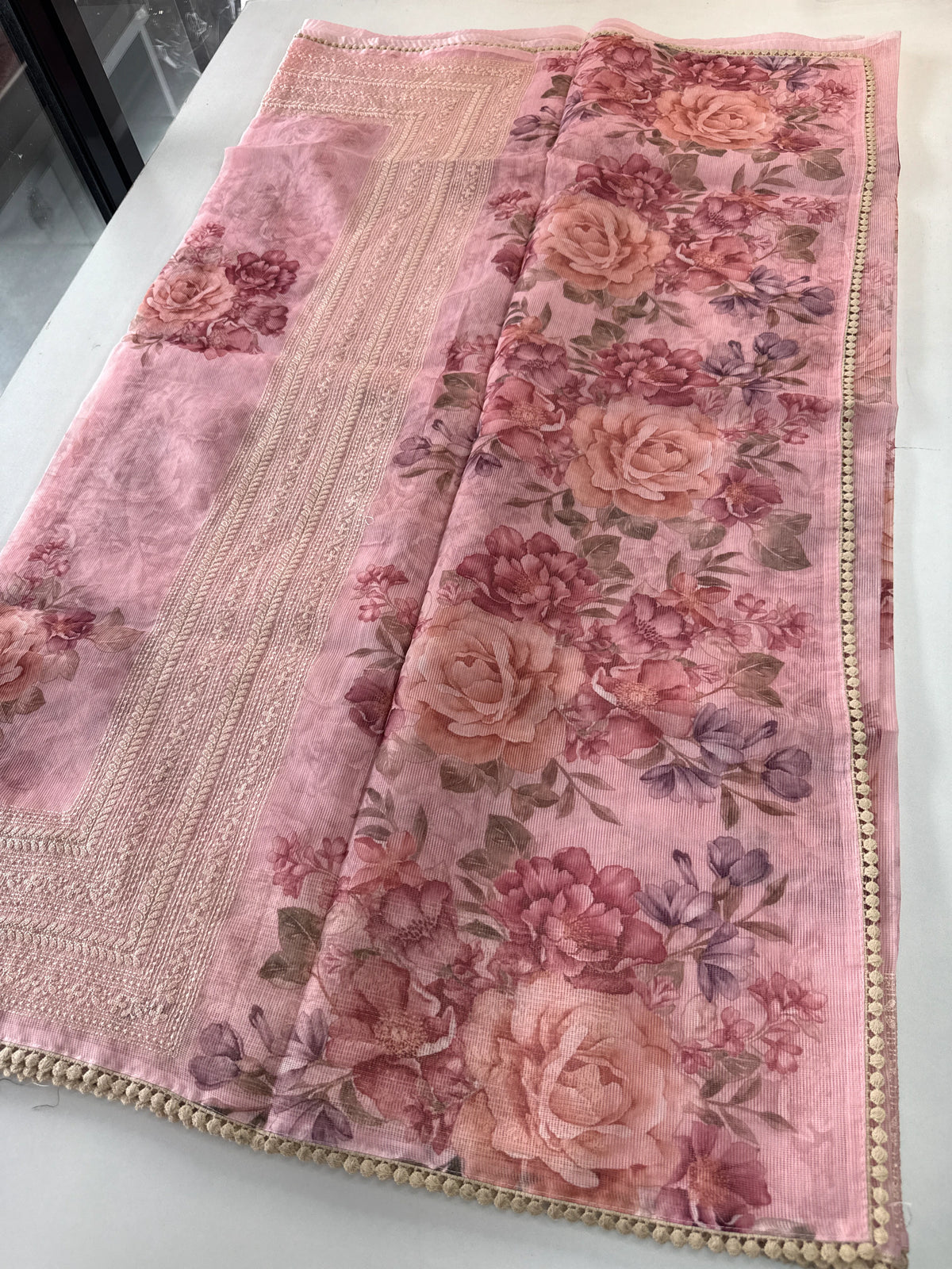 Supernet Kotta saree/ 6121