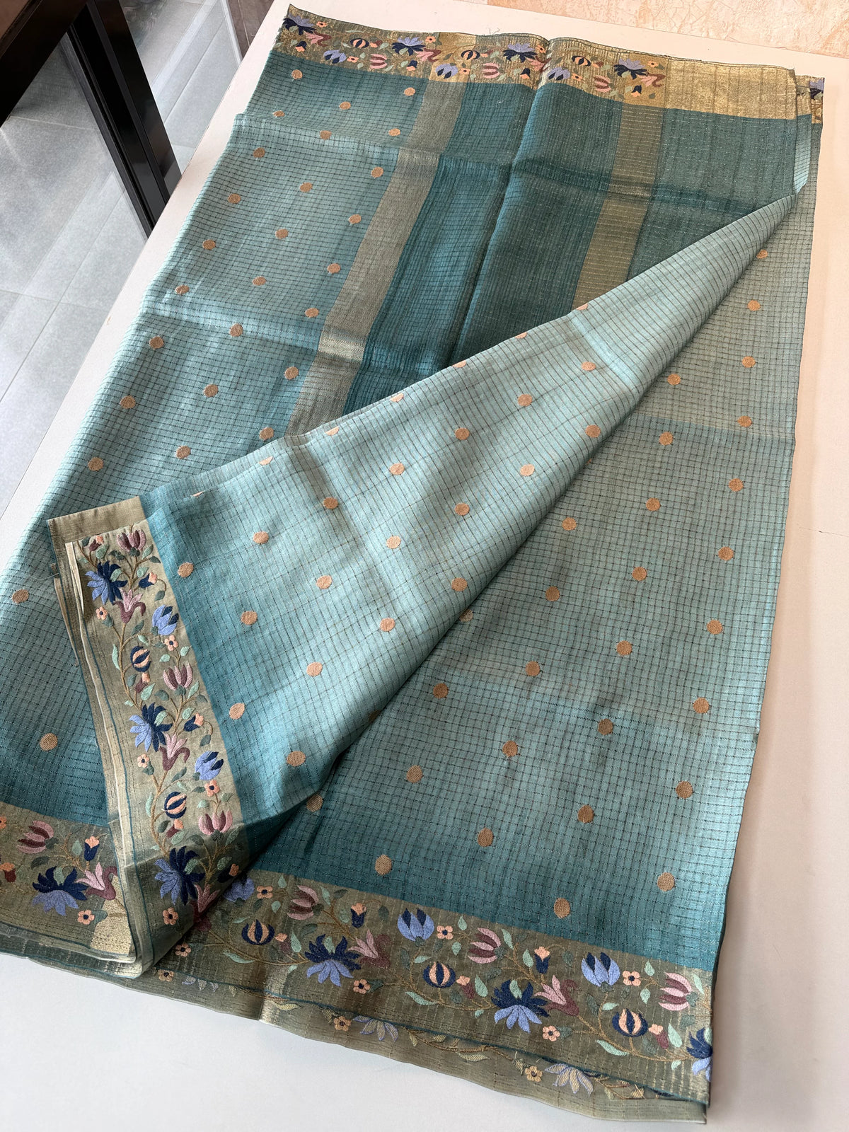 Soft semi Tussar/188C