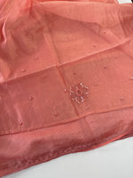 Fancy crushed Organza Saree/ HW490