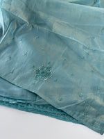 Fancy crushed Organza Saree/ HW490