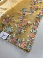 Glass organza saree/ 155B