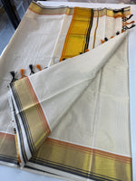 Onam cotton saree / MN7544
