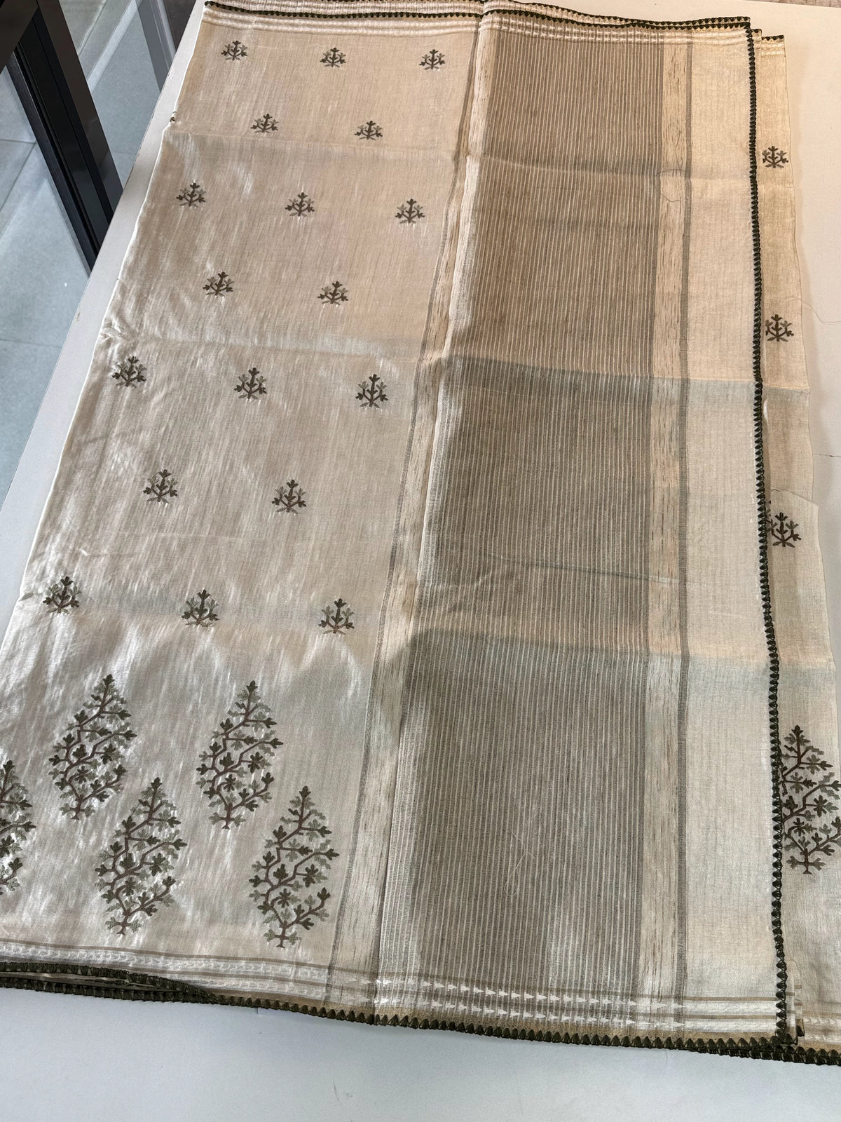 Semi Tussar Saree/ FC32