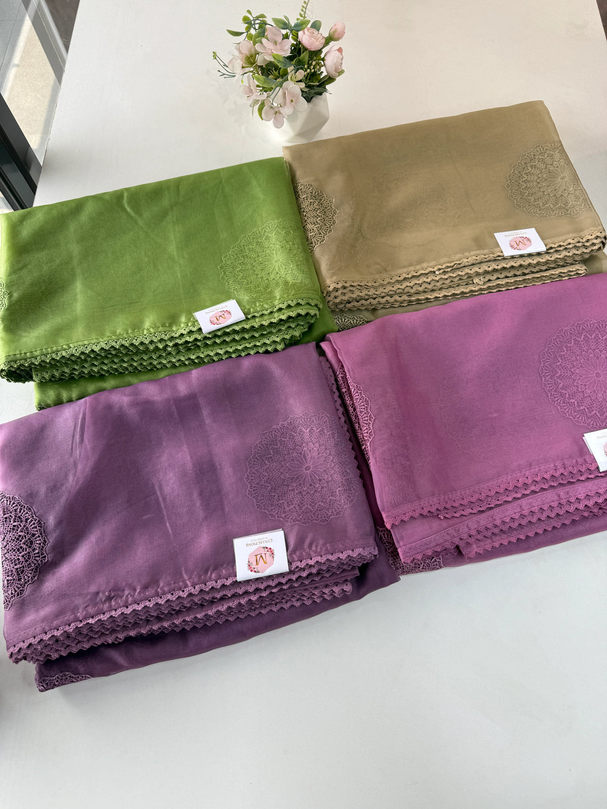 Soft organza saree/ LK83