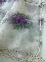 Glass organza Saree/5410