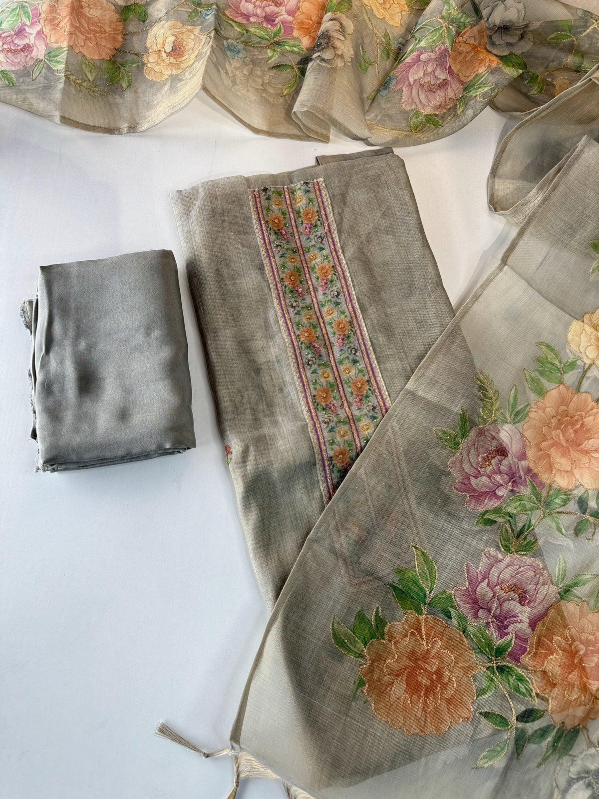 Tissue line salwar set /SU955