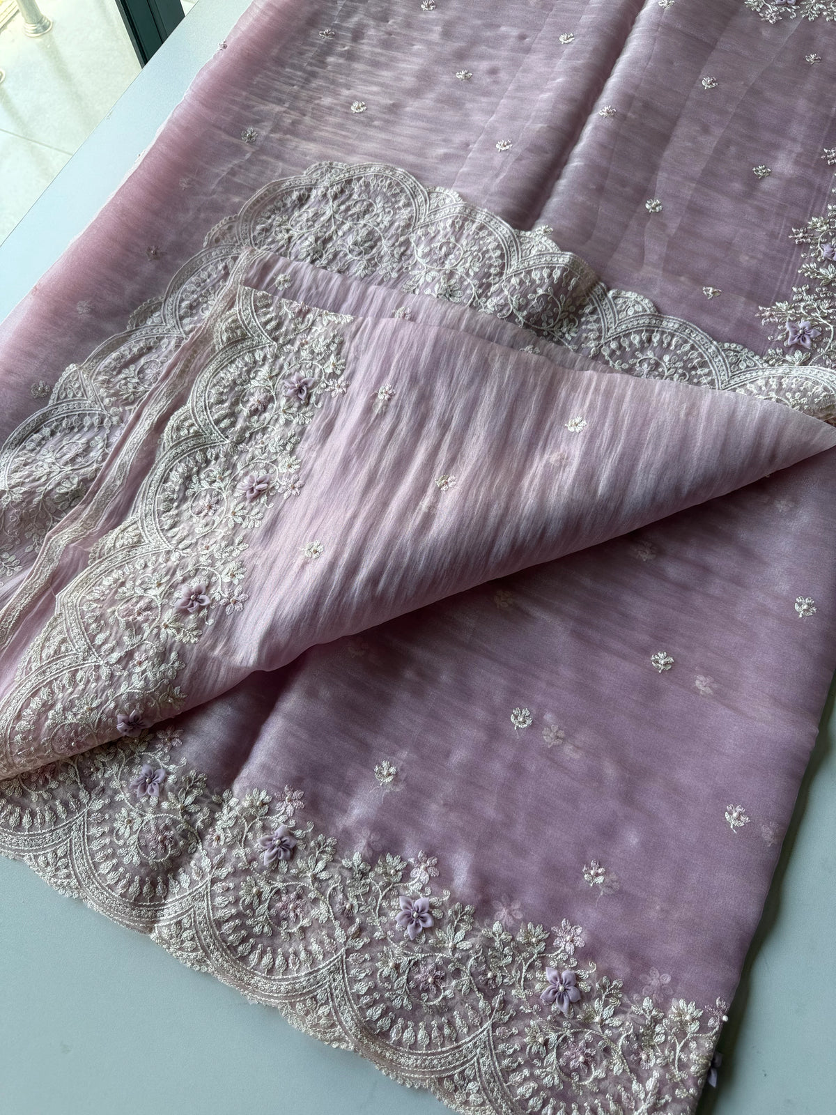 Shimmer crush organza /D15206