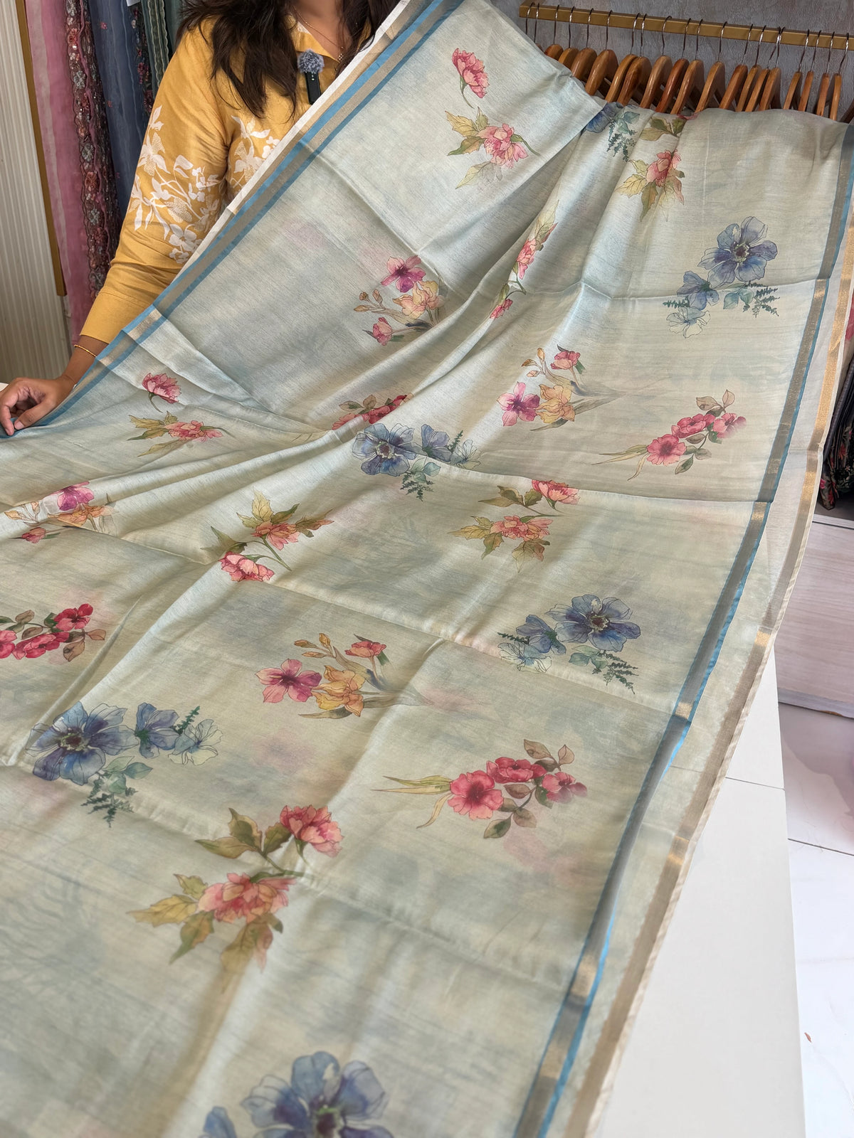 Semi silk saree/ PP10