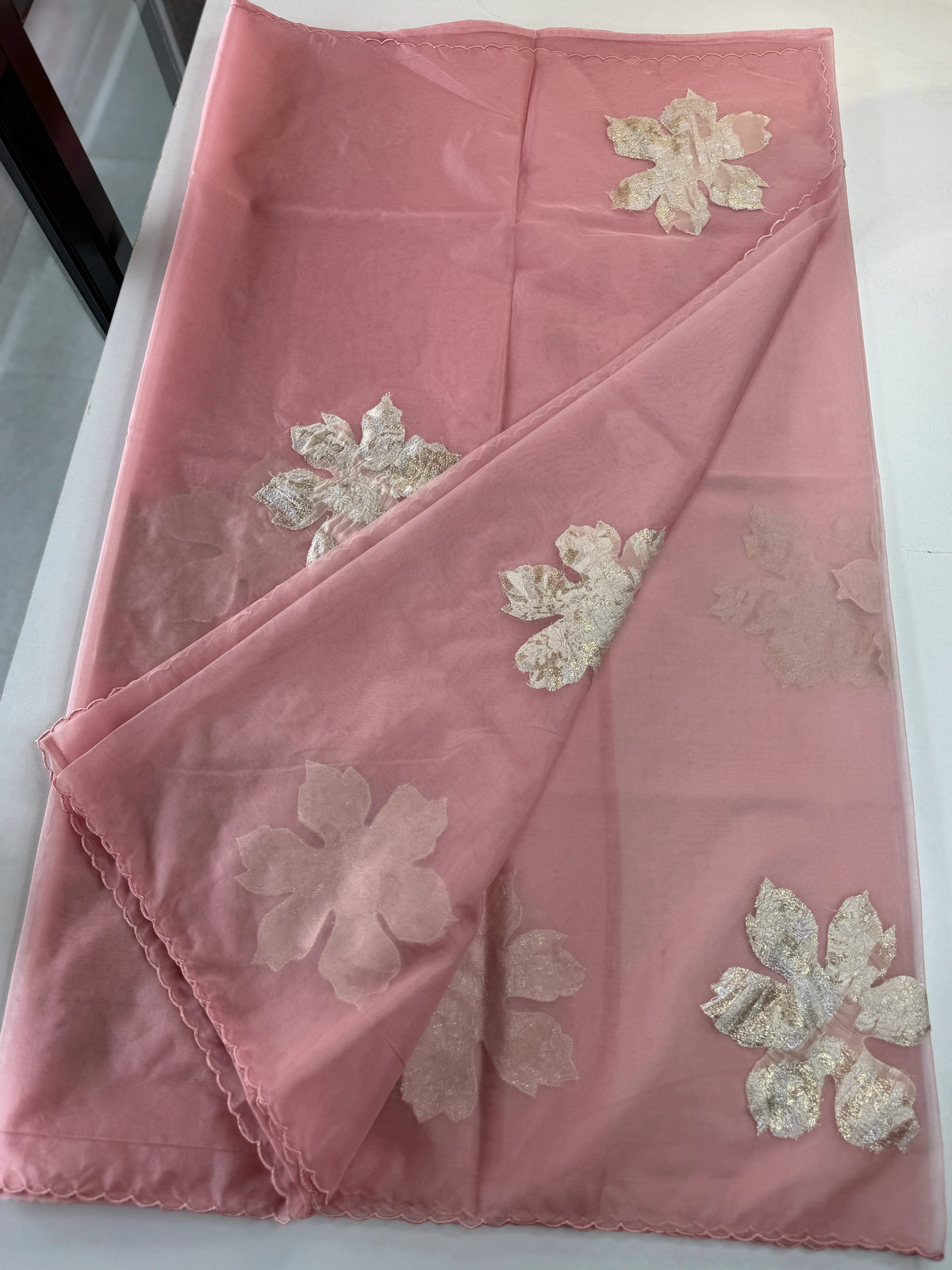Soft Organza Saree/ LF40