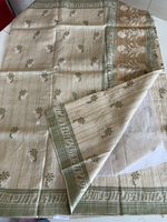 Soft semi Tussar saree/ D527