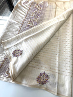 Soft semi Tussar saree/ 446H