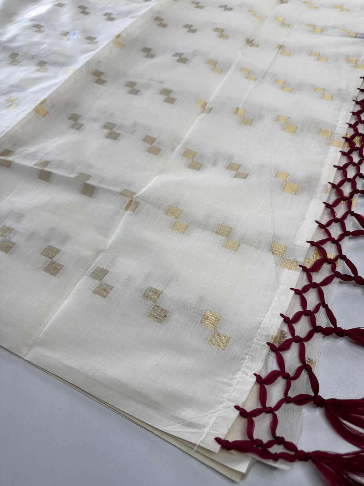 Onam mal Chanderi saree/ MN7580